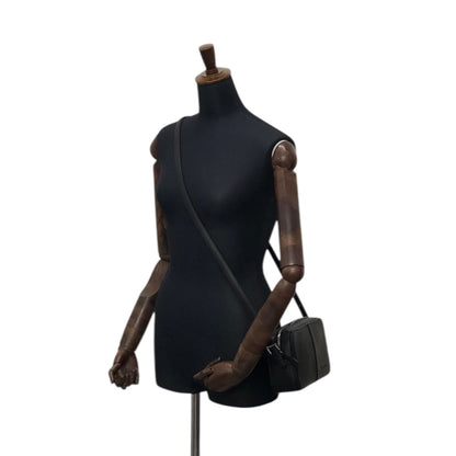 BURBERRY Logo Shoulder bag Black Vintage a7p8nh