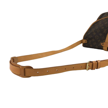 LOUIS VUITTON Monogram 單肩包 棕色 復古 fya5dp