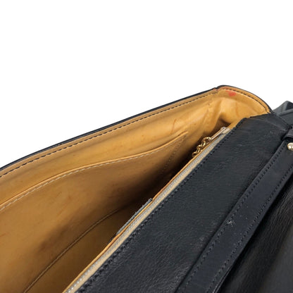 CELINE Triomphe Shoulder bag Black Vintage y7xmc7