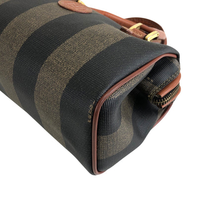 FENDI Pecan Two-way Small Boston bag Shoulder bag Brown Vintage wcnfzp