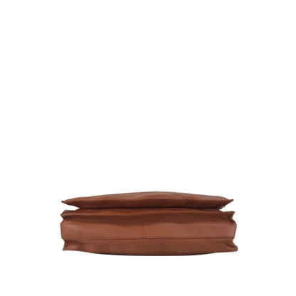 LOEWE Anagram Drawstring Shoulder bag Brown Vintage pyzej6
