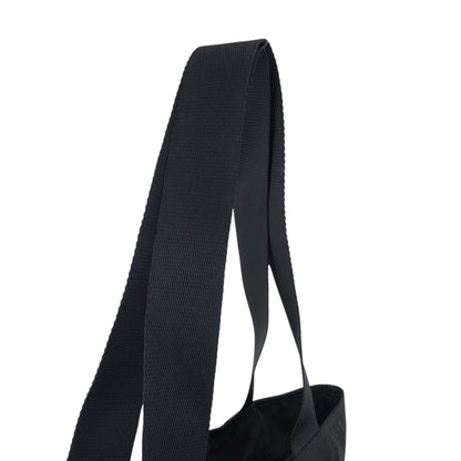 PRADA Tessuto Triangle Logo Totebag Black Vintage f5d8z2