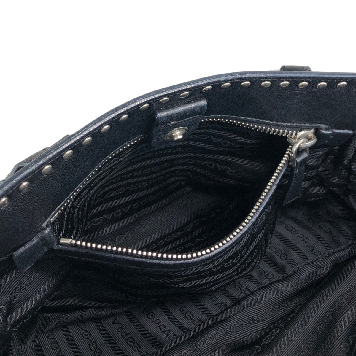 PRADA Totebag Black Vintage dgrztj