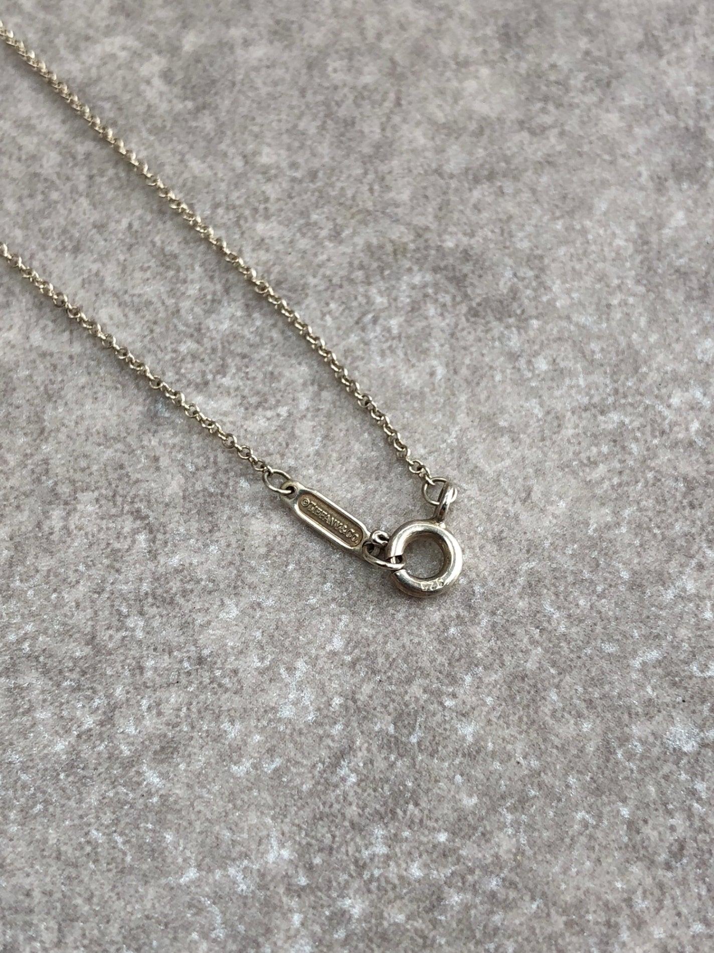 Tiffany & Co. Necklace Silver Vintage phbk8r