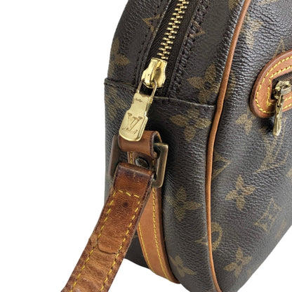 LOUIS VUITTON Monogram Shoulder bag Brown Vintage fywb25