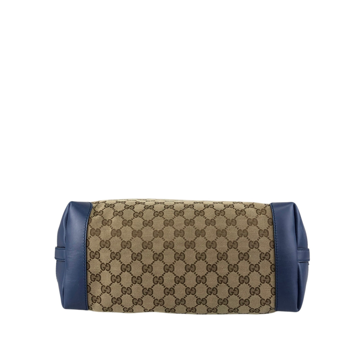 GUCCI GG Canvas Totebag Beige Vintage z375jy