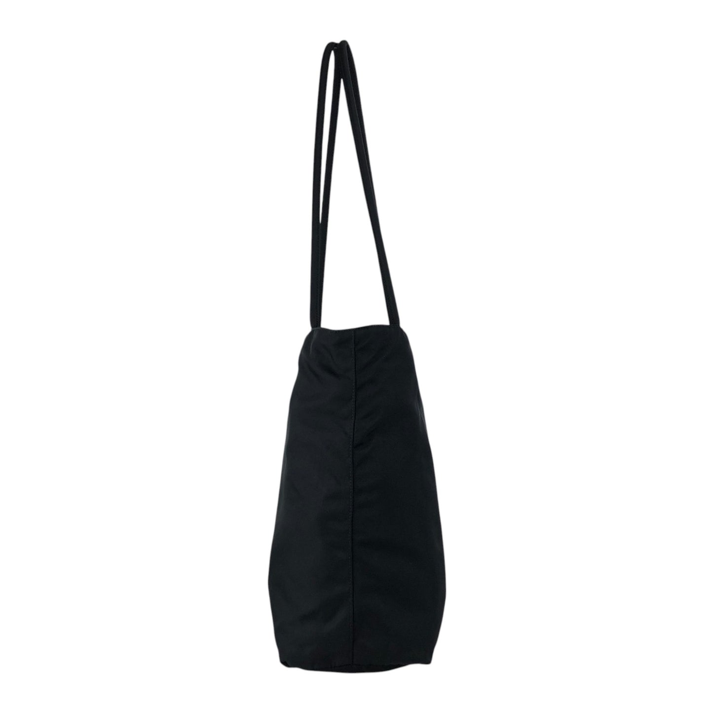 PRADA Tessuto Triangle Logo Totebag Black Vintage rp4ywn