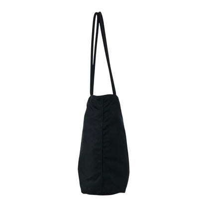 PRADA Tessuto Triangle Logo Totebag Black Vintage rp4ywn