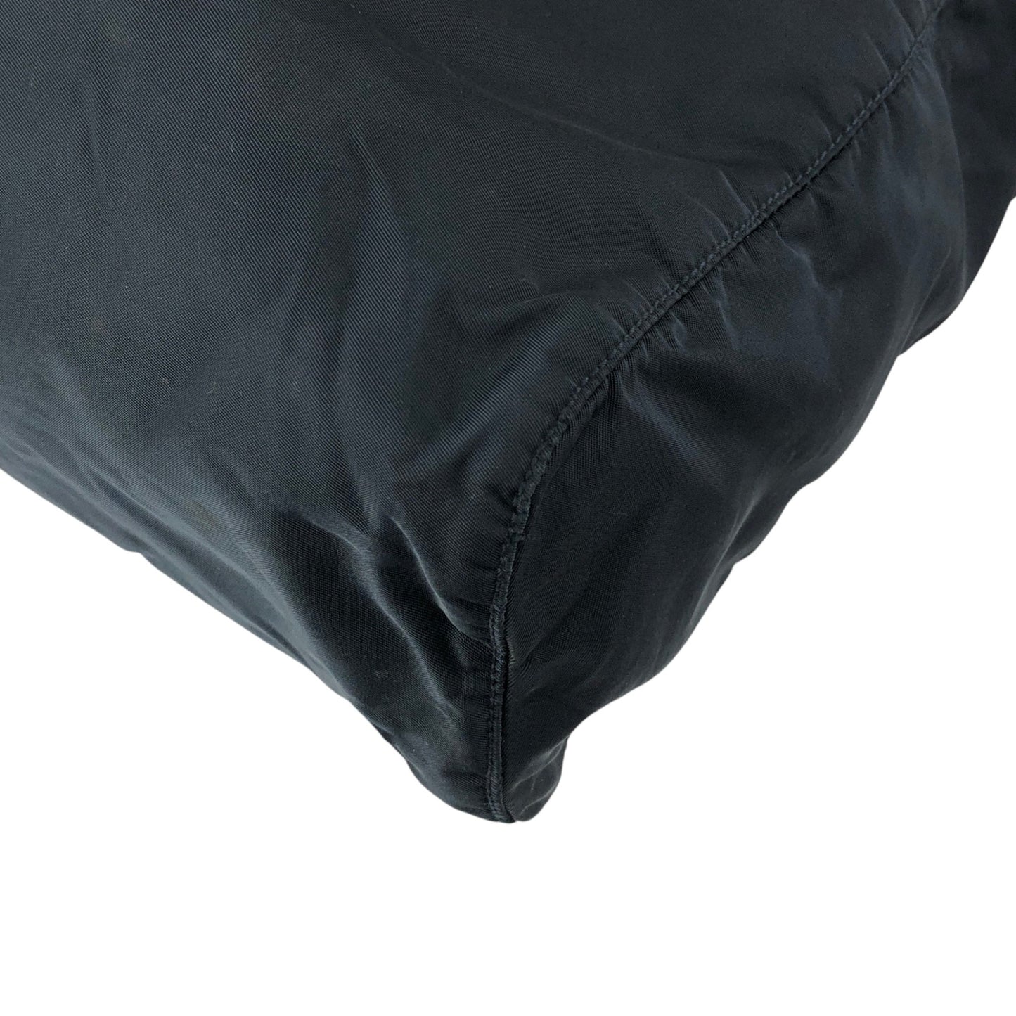 PRADA Tessuto Triangle Logo Totebag Black Vintage nvkgms