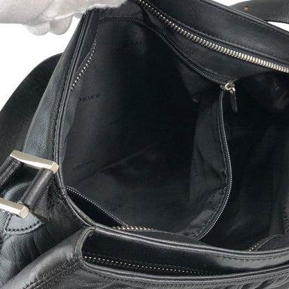 LOEWE Anagram Shoulder bag Black Vintage ymu5m6