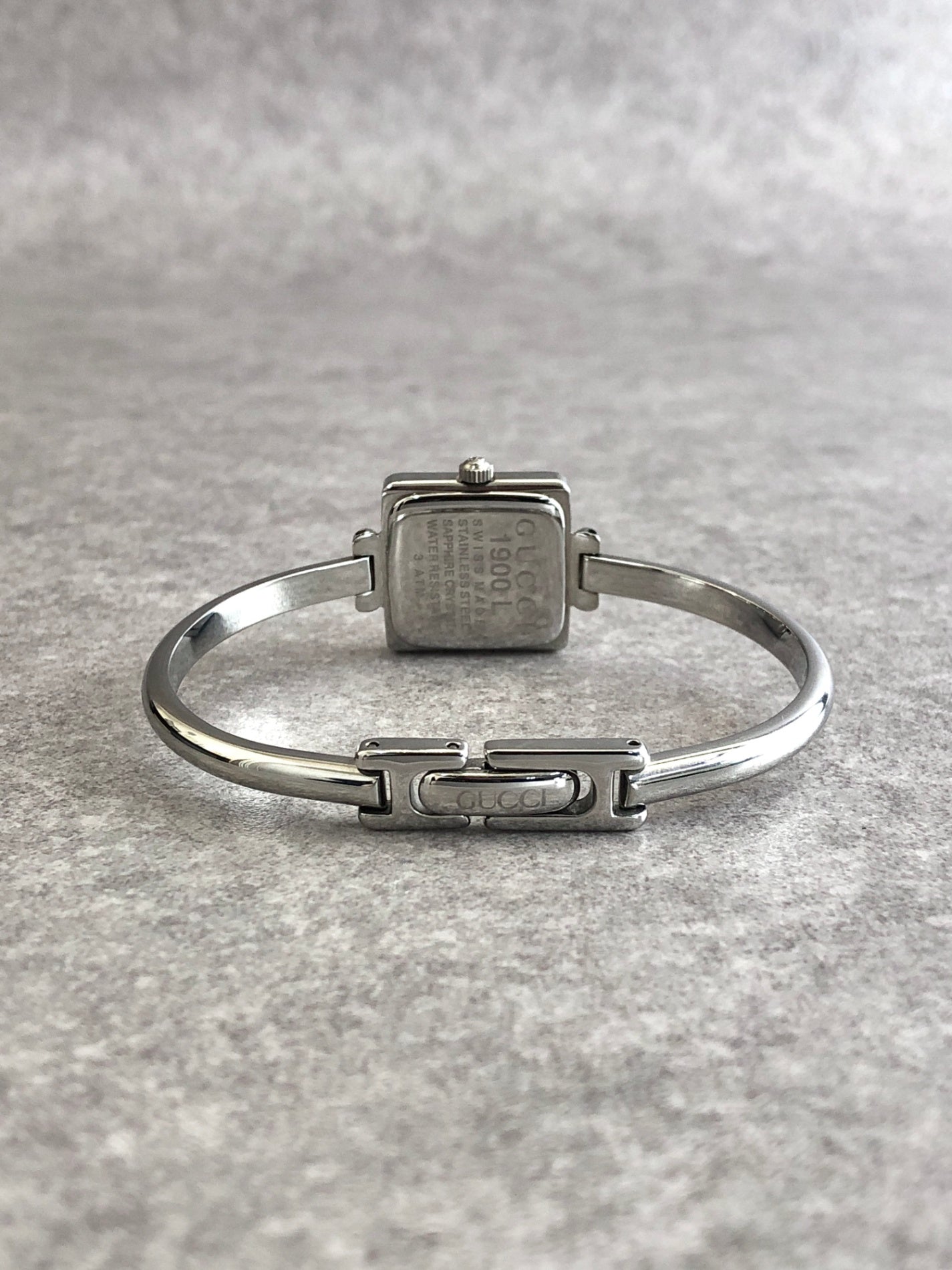 GUCCI Watch Silver 1900L Vintage wgrfmf