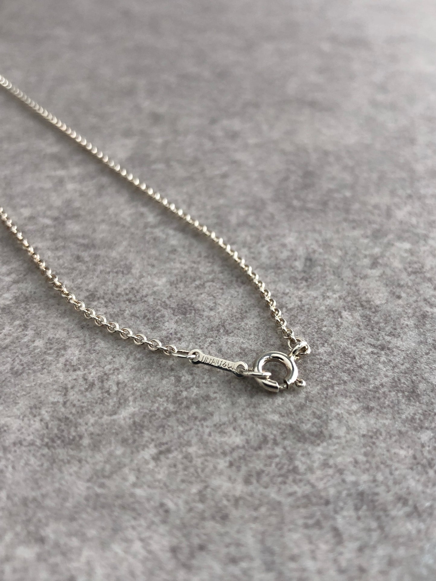 Tiffany & Co. SILVER925 Necklace Silver Vintage v3e3tx