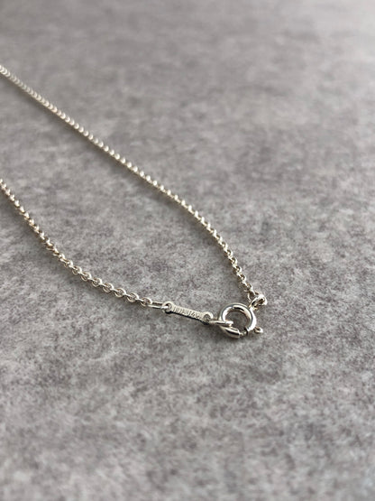 Tiffany & Co. SILVER925 Necklace Silver Vintage v3e3tx