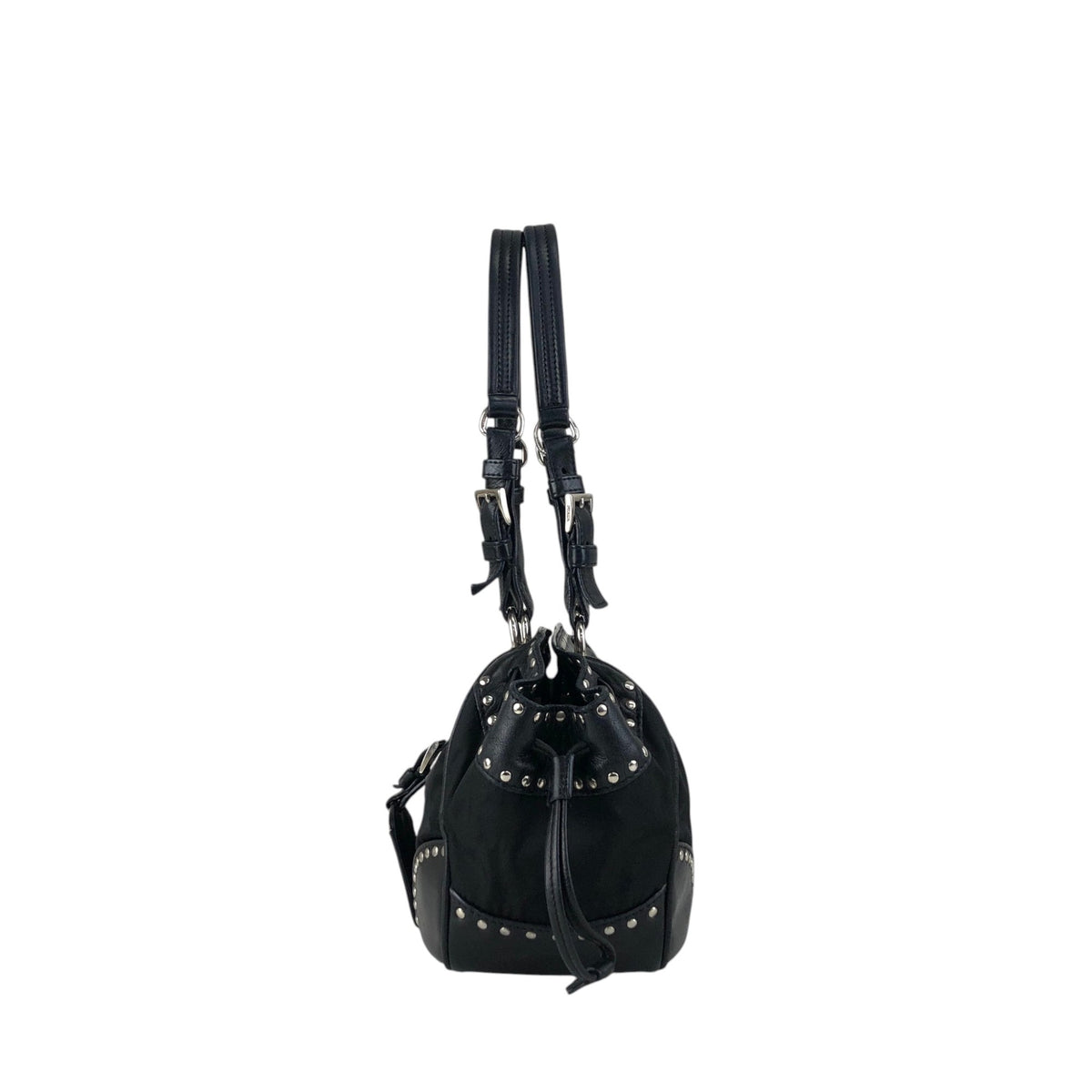PRADA Totebag Black Vintage dgrztj