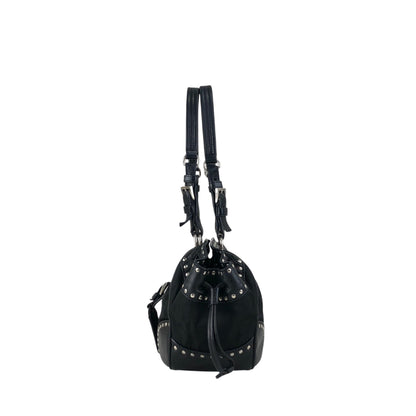 PRADA Totebag Black Vintage dgrztj