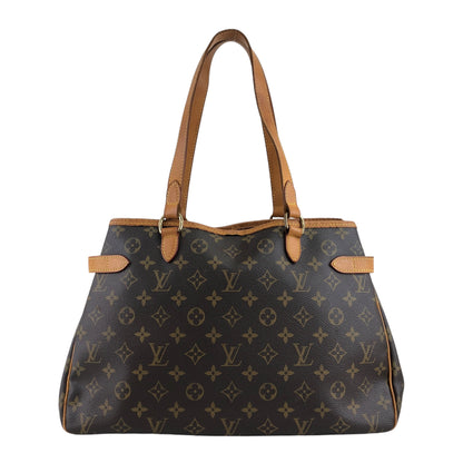 LOUIS VUITTON Monogram Handbag Brown M51154 Vintage y6xita