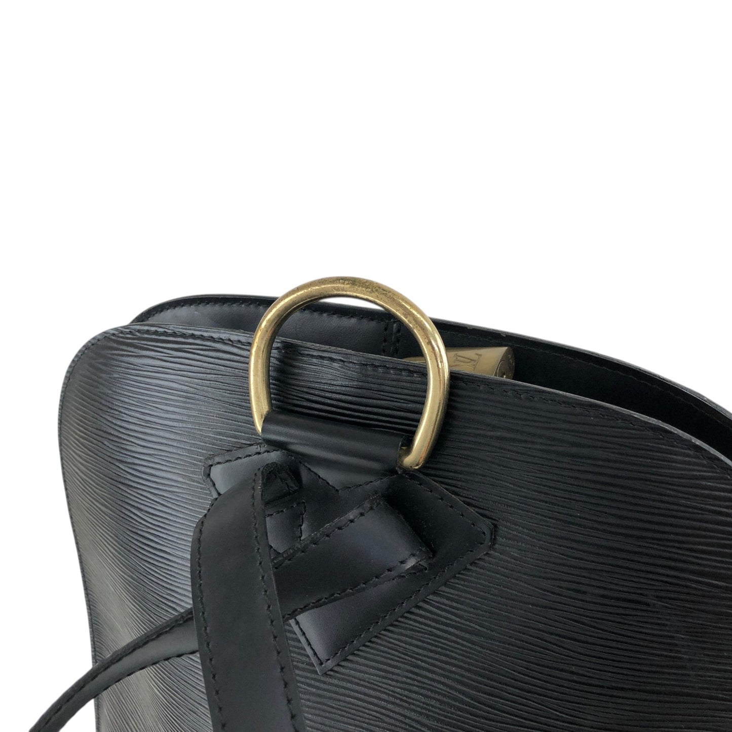 LOUIS VUITTON Epi Backpack Black M52292 Vintage e4pycu