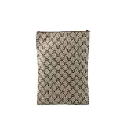 GUCCI GG Pattern Clutch bag Beige Vintage sjn56b