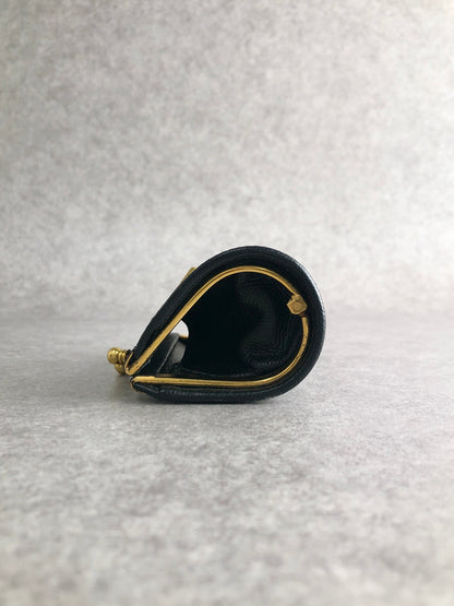 Yves Saint Laurent YSL Logo   Clasp Coin Purse  Vintage tv2cjc