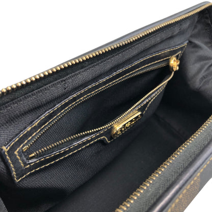 FENDI Pecan Two-way Small Boston bag Shoulder bag Black Vintage ujwz5t