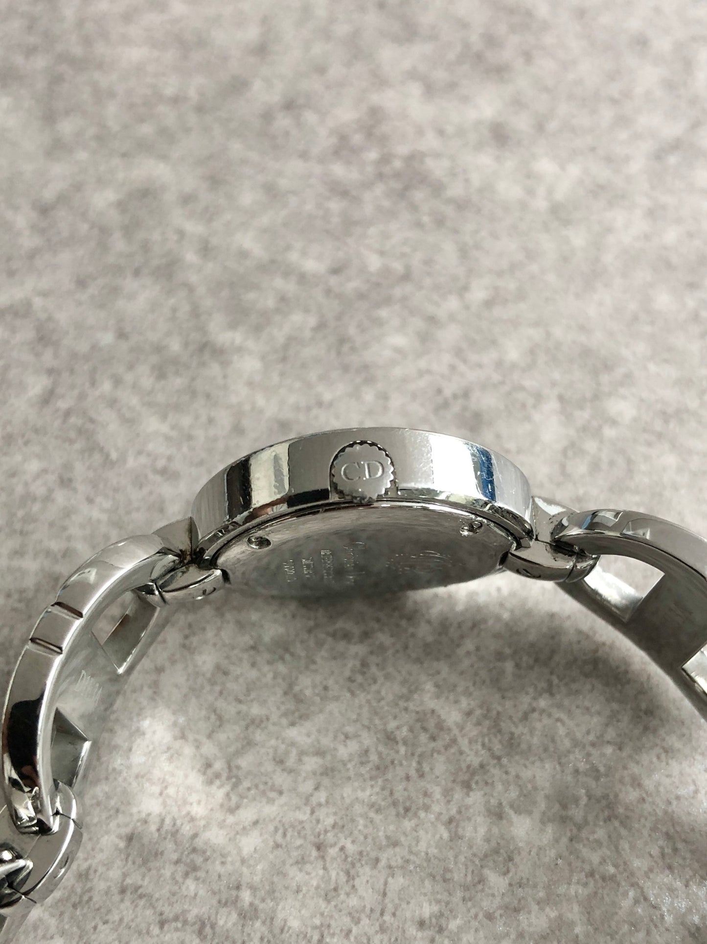 Christian Dior Watch Silver CD022110 Vintage e4madz