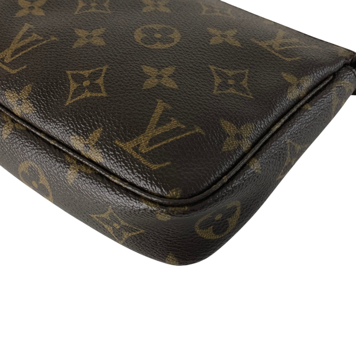 LOUIS VUITTON Monogram Shoulder bag Brown M51980 Vintage k775xf