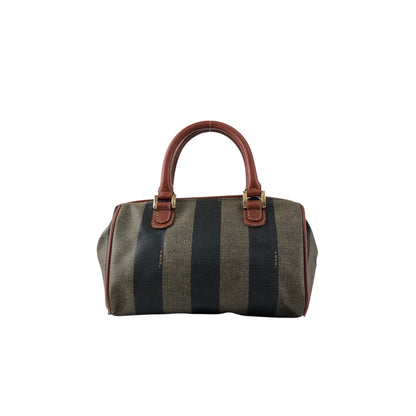 FENDI Pecan Two-way Small Boston bag Shoulder bag Brown Vintage xg8eaz