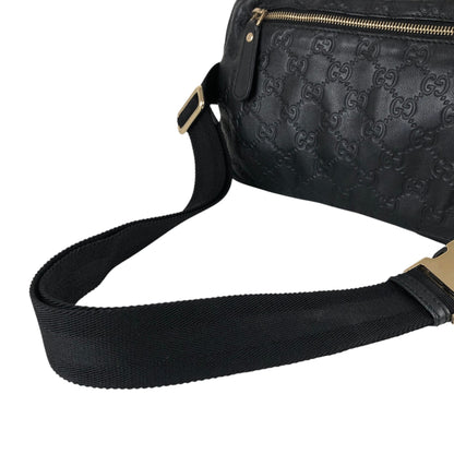 GUCCI Shoulder bag Sling bag Black Vintage 2b2jge