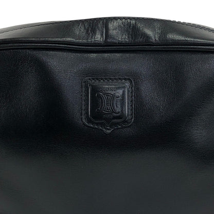 CELINE Blason Shoulder bag Black Vintage pdi5ij