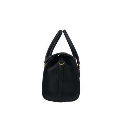 LOEWE Anagram Turn Lock Two-way Small Boston bag Shoulder bag Black Vintage v54wyi