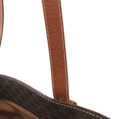 CELINE Macadam Blason Totebag Brown Vintage krmf4c
