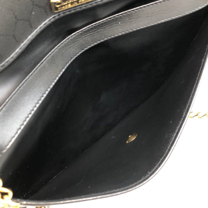 Christian Dior Chain Shoulder bag Black Vintage rvvx2n