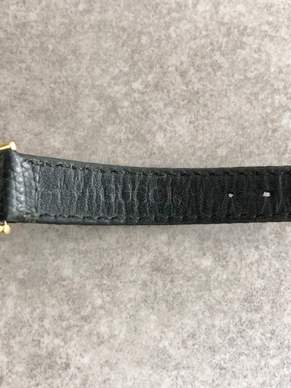 GUCCI Quartz Watch Black 6000L Vintage yav34a