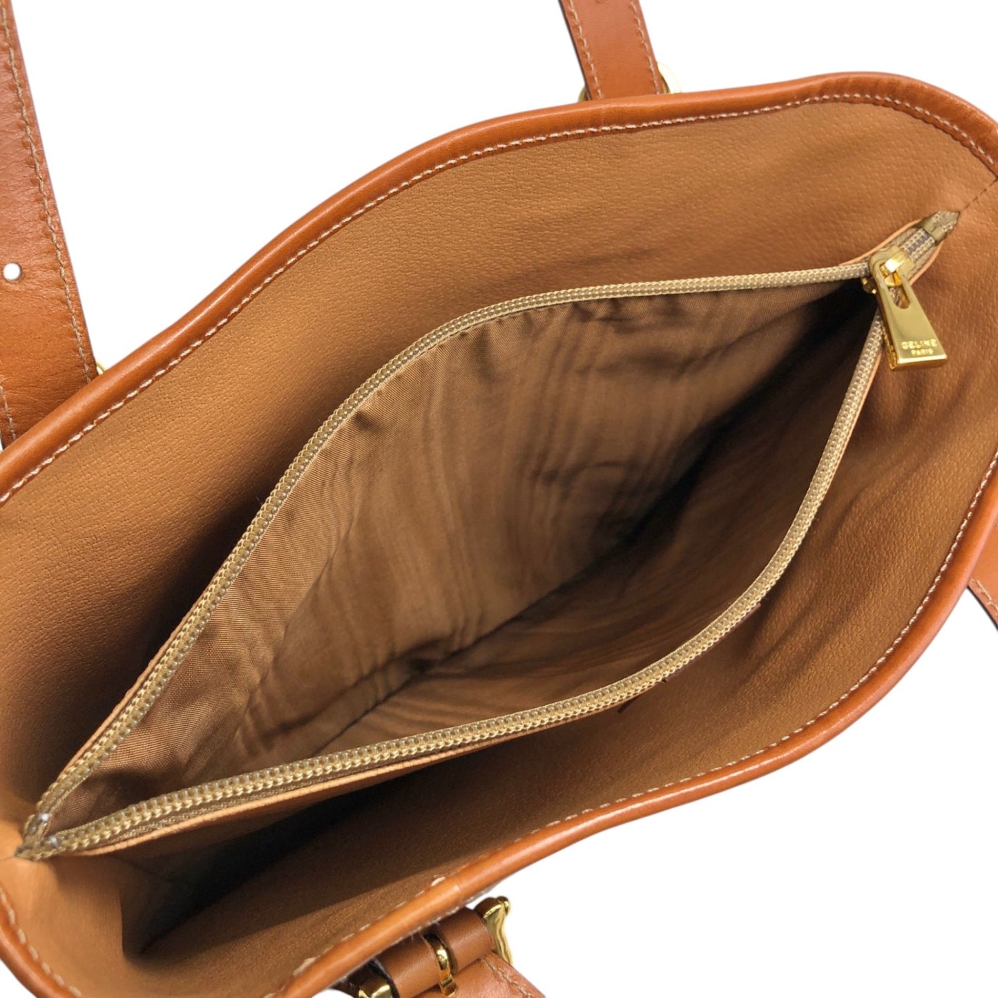 CELINE Macadam Blason Totebag Brown Vintage 2d6sne