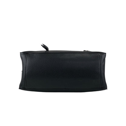 PRADA Logo Two-way Boston bag Shoulder bag Black Vintage sgghkm