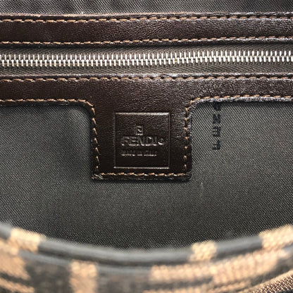 FENDI Zucca Mamma Baguette Shoulder bag Brown Vintage rj4ghi
