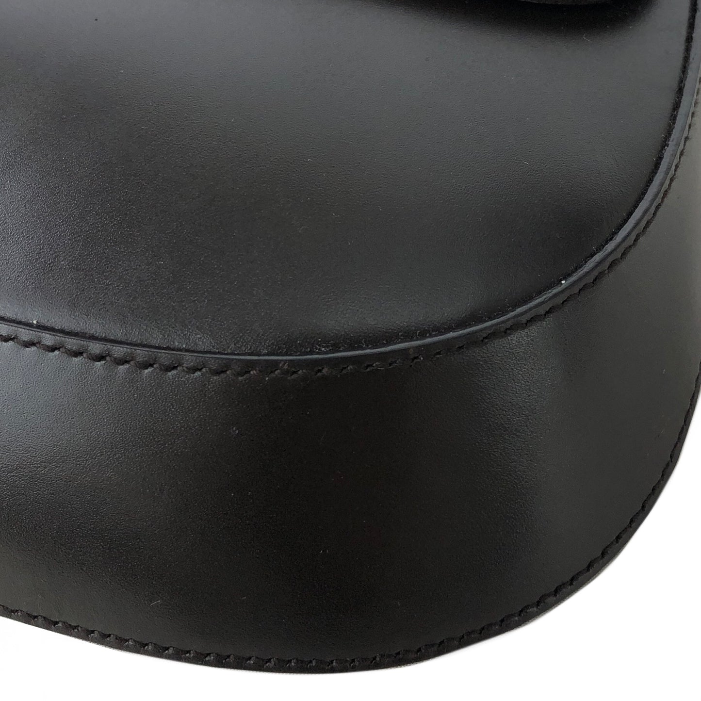 PRADA Leather Hobobag Shoulder bag Brown Vintage bsinvy
