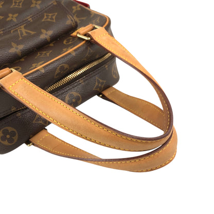 LOUIS VUITTON Monogram Handbag Brown M51161 Vintage vzg5g4