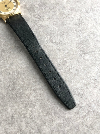 CELINE Watch Gold×Black Vintage k2wzaa