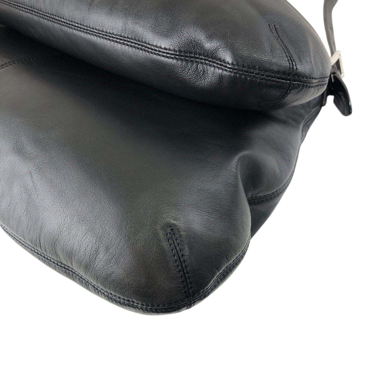 LOEWE Anagram Shoulder bag Black Vintage ymu5m6