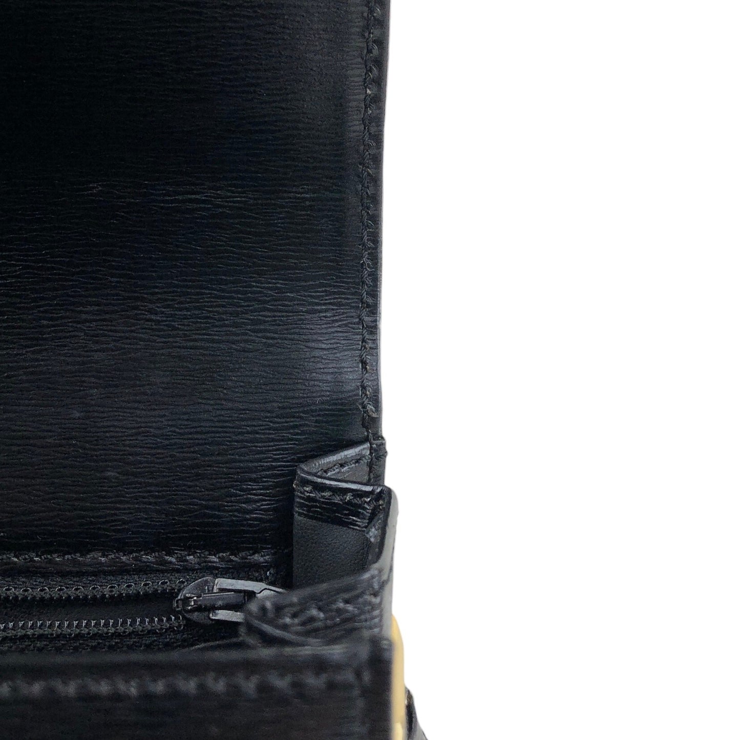 Christian Dior CD Logo Shoulder bag Black Vintage 28ek6f