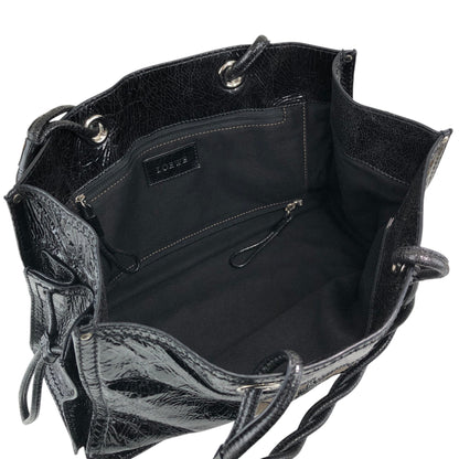 LOEWE Anagram Handbag Totebag Black Vintage n7ecge