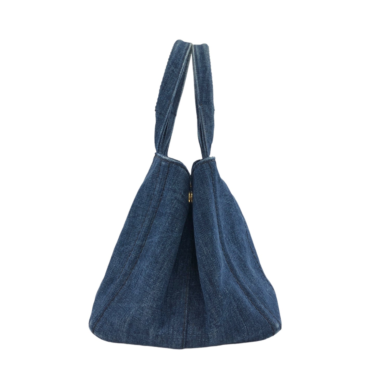 PRADA Canapa Handbag Indigo Vintage  hxdtf6