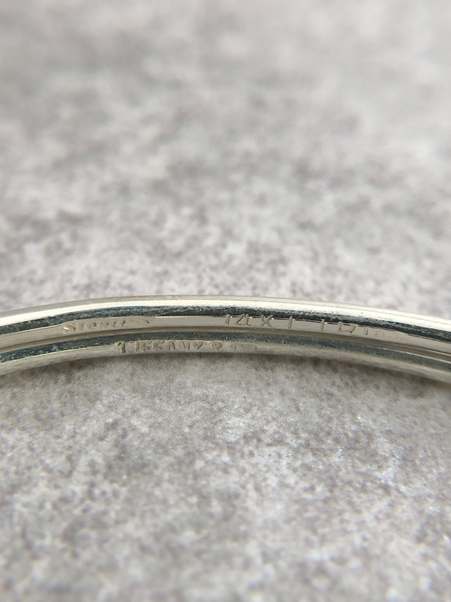 Tiffany & Co. SILVER925 Bangle Silver Vintage serp6j