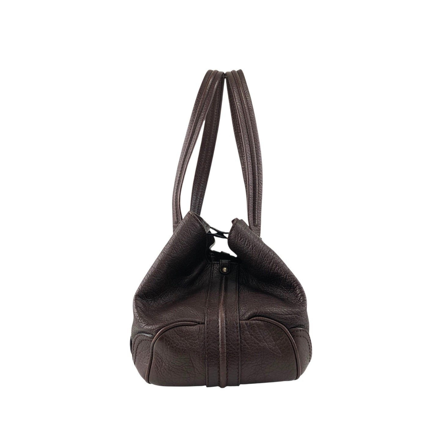 CELINE Blason Totebag Brown Vintage 7dzt2e