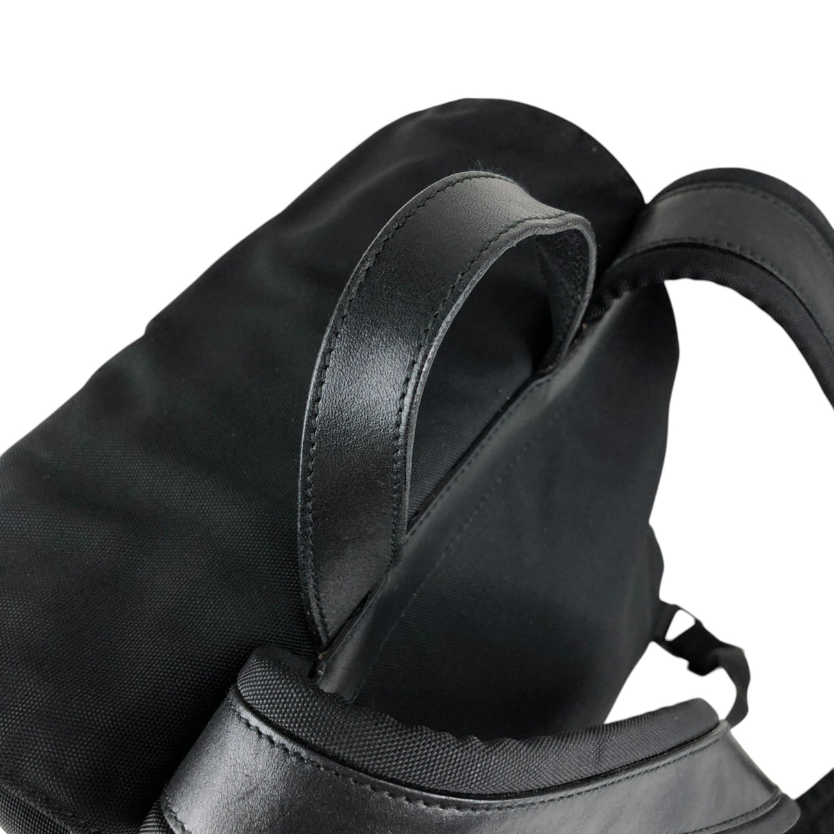 GUCCI Logo Backpack Black Vintage t2zdxz