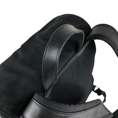 GUCCI Logo Backpack Black Vintage t2zdxz