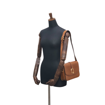 CELINE Triomphe Shoulder bag Camel Vintage jujrbn