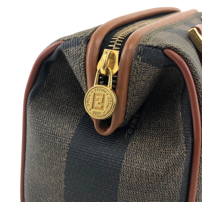 FENDI Pecan Two-way Small Boston bag Shoulder bag Brown Vintage bcu358