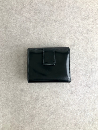 GUCCI G Logo Motif  Folded Wallet Black Vintage e8nhgp